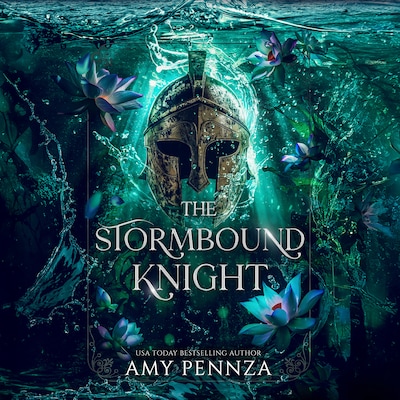 The Stormbound Knight – omslag til lydbogen af Amy Pennza