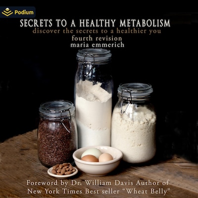 Secrets to a Healthy Metabolism – omslag til lydbogen af Maria Emmerich