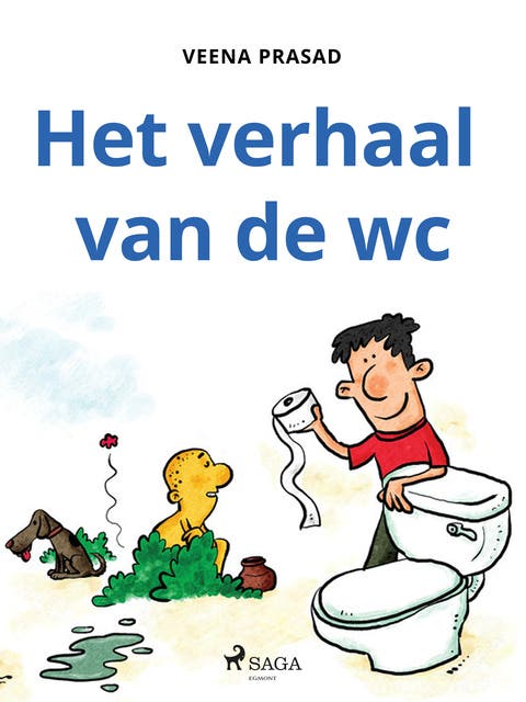 Het verhaal van de wc – omslag van het luisterboek van Veena Prasad