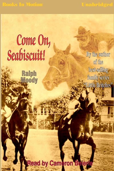 C'Mon Seabiscuit – omslag til lydbogen af Ralph Moody