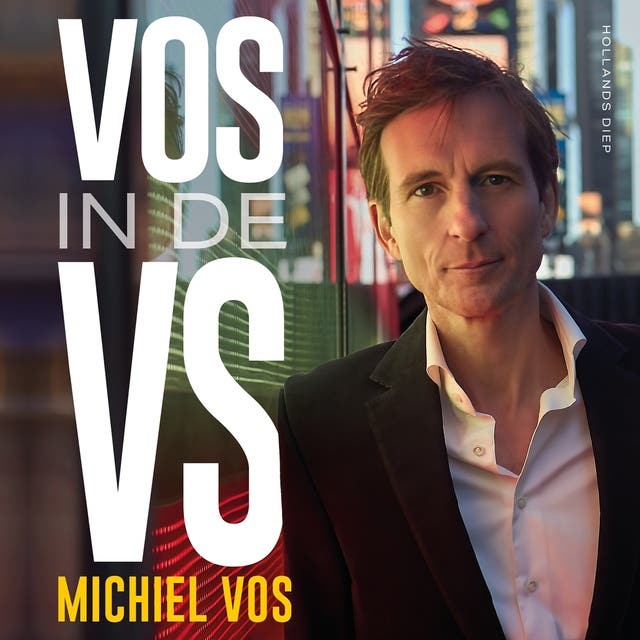 Vos in de VS: Leven in het hart van de Amerikaanse democratie – omslag van het luisterboek van Michiel Vos