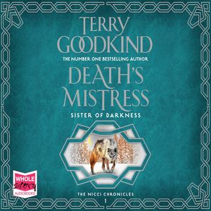 Death's Mistress – okładka audiobooka, autor Terry Goodkind