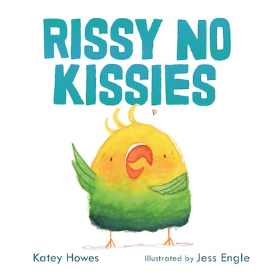 Rissy No Kissies – omslag til lydbogen af Katey Howes