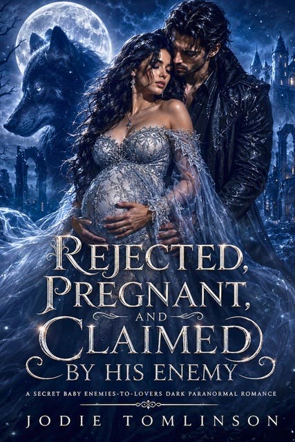 Rejected, Pregnant, and Claimed by His Enemy: A Secret Baby Enemies to Lovers Dark  Paranormal Romance – omslag til lydbogen af Jodie Tomlinson