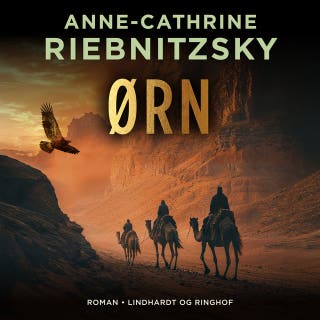 Ørn – omslag til lydbogen af Anne-Cathrine Riebnitzsky