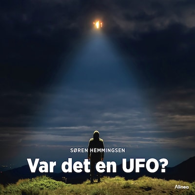 Var det en UFO? – omslag til lydbogen af Søren Elmerdahl Hemmingsen