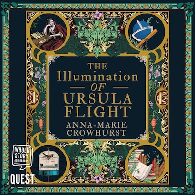 The Illumination of Ursula Flight – omslag til lydbogen af Anna-Marie Crowhurst