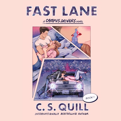 Fast Lane – omslag til lydbogen af C. S. Quill