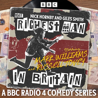 The Richest Man in Britain – omslag til lydbogen af Nick Hornby, Giles Smith