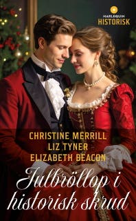 Julbröllop i historisk skrud – omslag till ljudboken av Christine Merrill,Elizabeth Beacon,Liz Tyner