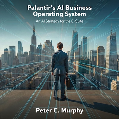 Palantir's AI Business Operating System – omslag til lydbogen af Peter C. Murphy