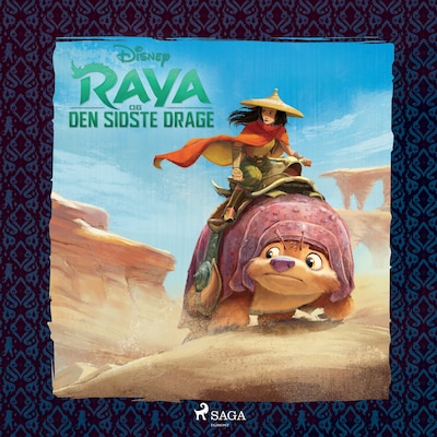 Raya og den sidste drage – omslag til lydbogen af Disney