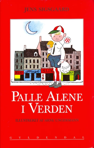 Palle alene i verden – omslag til lydbogen af Jens Sigsgaard