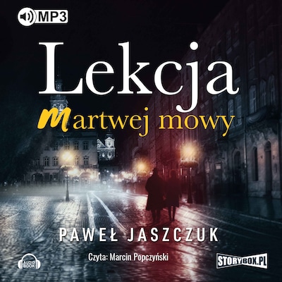 Jakub Stern. Tom 5. Lekcja martwej mowy. – okładka audiobooka, autor Paweł Jaszczuk