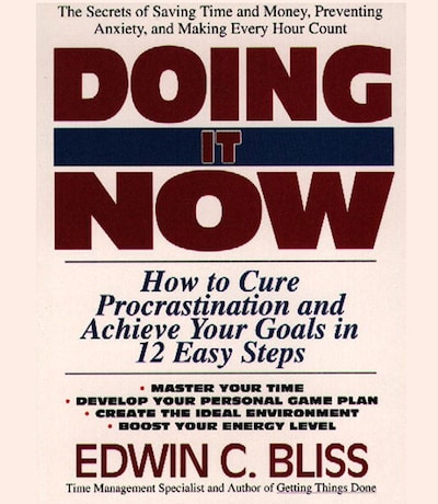 Doing it Now – okładka audiobooka, autor Edwin Bliss
