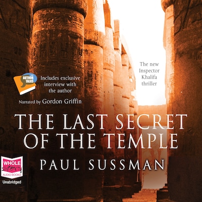 The Last Secret of the Temple – omslag til lydbogen af Paul Sussman