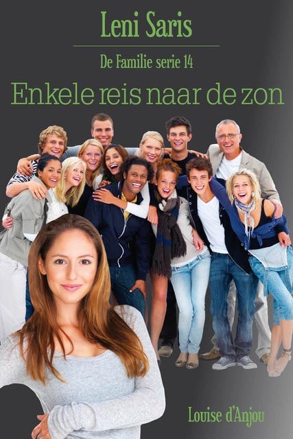 Enkele reis naar de zon – omslag van het luisterboek van Leni Saris