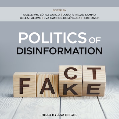 Politics of Disinformation – omslag til lydbogen af Unknown Author