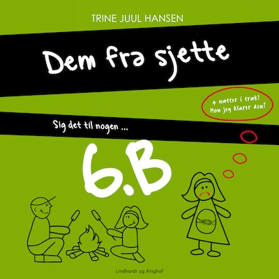 Sig det til nogen ... – omslag til lydbogen af Trine Juul Hansen