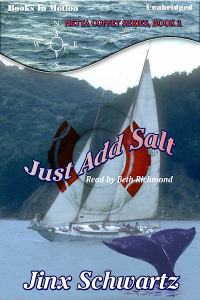 Just Add Salt – omslag til lydbogen af Jinx Schwartz
