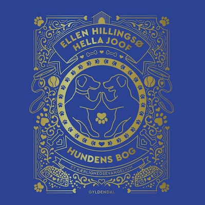 Hundens bog – omslag til lydbogen af Hella Joof, Ellen Hillingsø