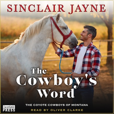 The Cowboy's Word – omslag til lydbogen af Sinclair Jayne
