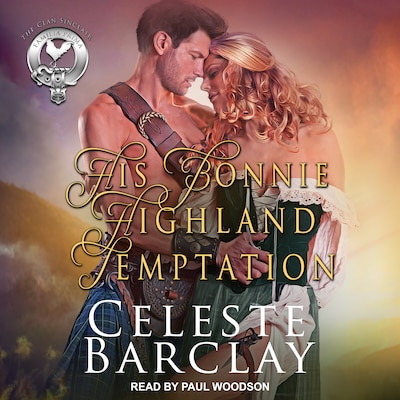 His Bonnie Highland Temptation – omslag til lydbogen af Celeste Barclay