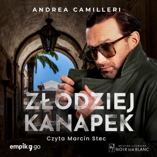 Złodziej kanapek – okładka audiobooka, autor Andrea Camilleri