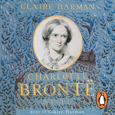 Charlotte Brontë – omslag til lydbogen af Claire Harman