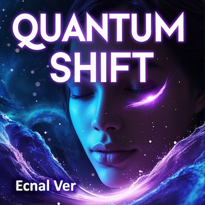 Quantum Shift : The Manifesting Coaching Textbook – omslag til lydbogen af Ecnal Ver