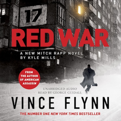 Red War – omslag til lydbogen af Vince Flynn, Kyle Mills