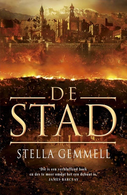 De stad – omslag van het luisterboek van Stella Gemmell