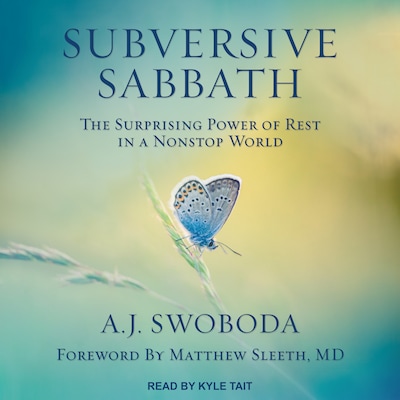 Subversive Sabbath – omslag til lydbogen af A.J. Swoboda