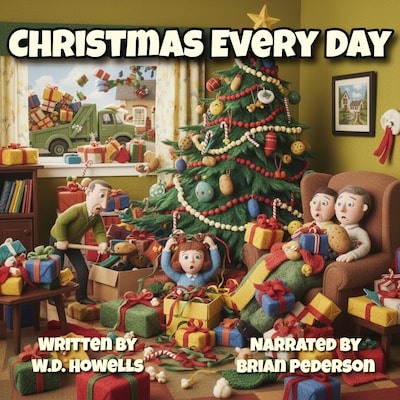 Christmas Every Day – omslag til lydbogen af W.D. Howells