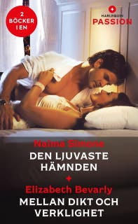 Den ljuvaste hämnden / Mellan dikt och verklighet – omslag till ljudboken av Elizabeth Bevarly,Naima Simone