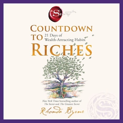 Countdown to Riches – omslag til lydbogen af Rhonda Byrne