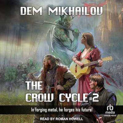 The Crow Cycle 2 – omslag til lydbogen af Dem Mikhailov
