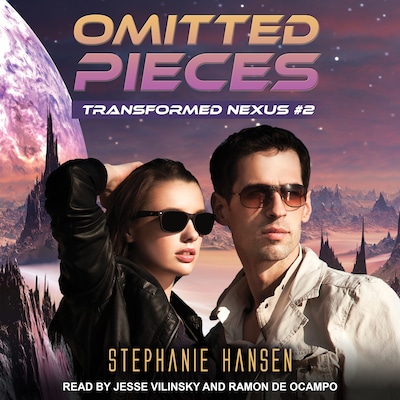Omitted Pieces – omslag til lydbogen af Stephanie Hansen