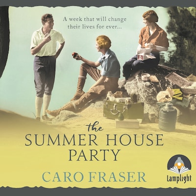 The Summer House Party – omslag til lydbogen af Caro Fraser