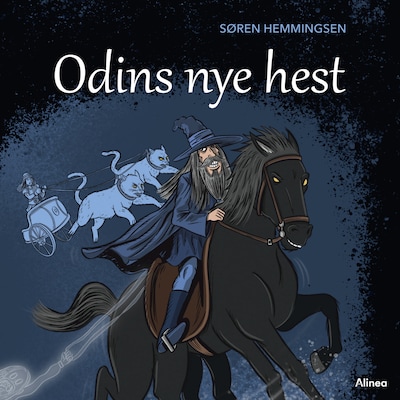 Odins nye hest – omslag til lydbogen af Søren Elmerdahl Hemmingsen