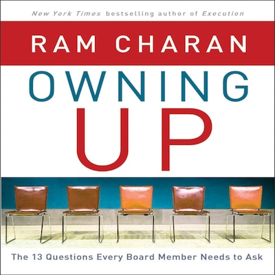 Owning Up – omslag til lydbogen af Ram Charan