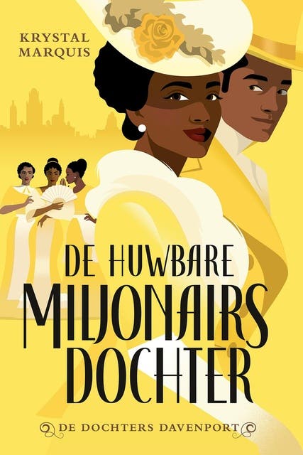 De huwbare miljonairsdochter – omslag van het luisterboek van Krystal Marquis