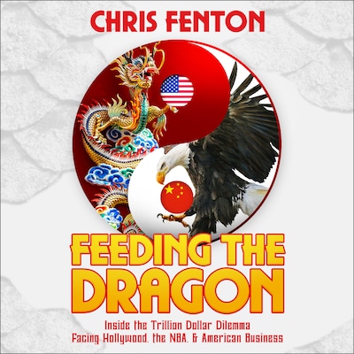 Feeding the Dragon – omslag til lydbogen af Chris Fenton