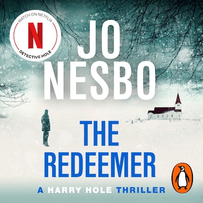The Redeemer – omslag til lydbogen af Jo Nesbø