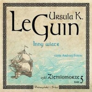 Inny wiatr – okładka audiobooka, autor Ursula K. Le Guin