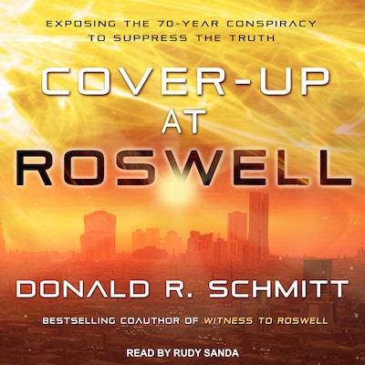 Cover-Up at Roswell – omslag til lydbogen af Donald R. Schmitt