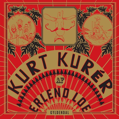 Kurt kurér – omslag til lydbogen af Erlend Loe