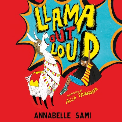 Llama Out Loud! – okładka audiobooka, autor Annabelle Sami