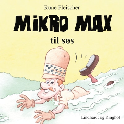 Mikro Max til søs – omslag til lydbogen af Rune Fleischer