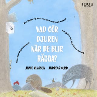 Vad gör djuren när de blir rädda?